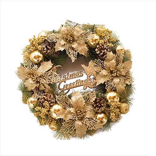 Couronnes de Noël pour Porte d'entrée et Guirlande Murale 50cm