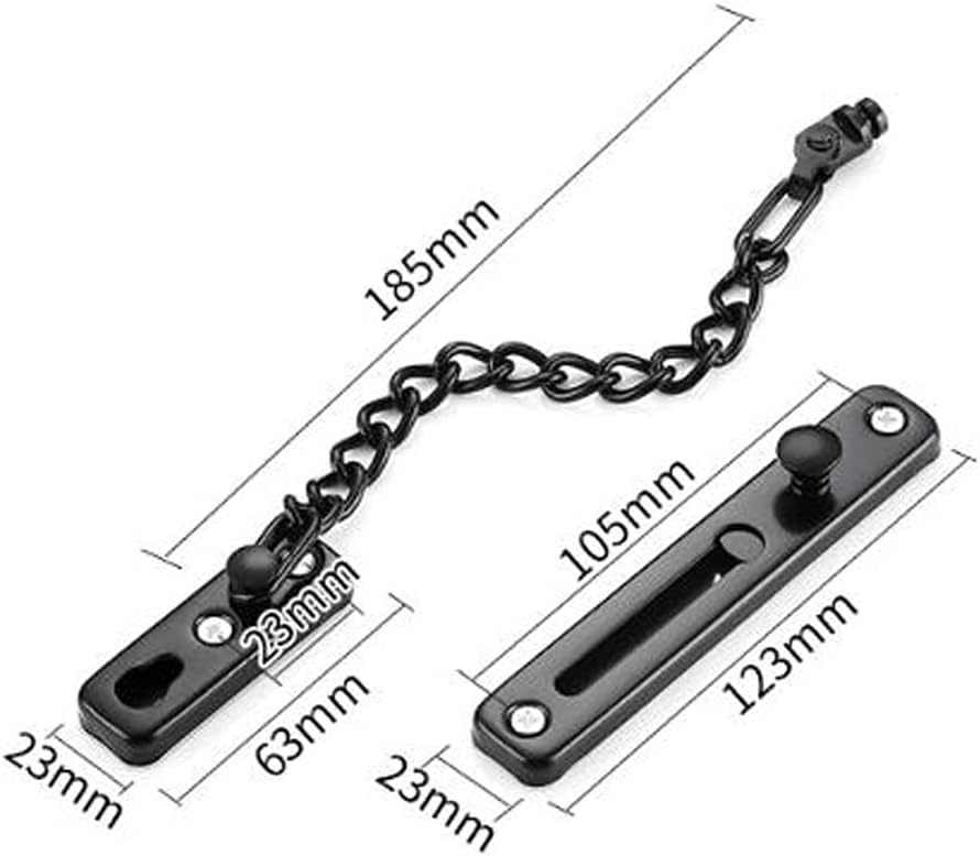 Door Chain Lock,Chain Safe Buckle,Latch Safety Limiter,Anti-Theft Chain Door Chain Home Hotel Door Bolt Anti-Theft Door Security Chain Door Lock Anti-Theft Buckle Door Latch Lock