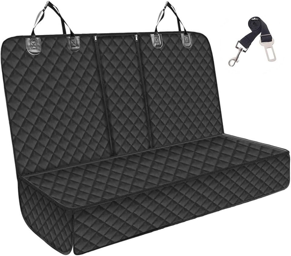 XZYNB Dog Car Seat Cover for PORSCHE macan 2014-2025, Waterproof Dog and Pet Car Back Seat Cover, Nonslip Scratch