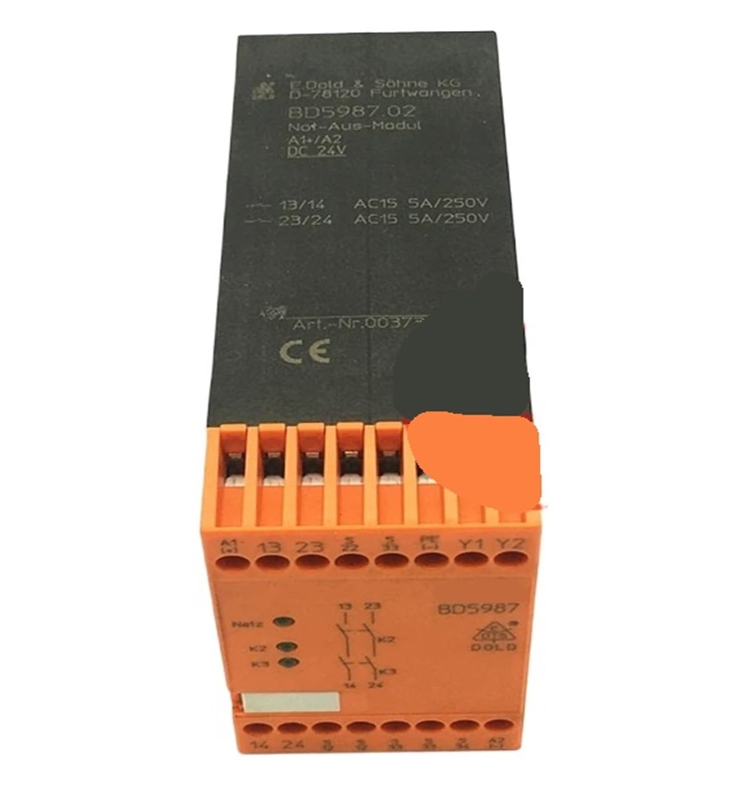 Relais BD5987 commande industrielle modèle BD5987.02 0037332