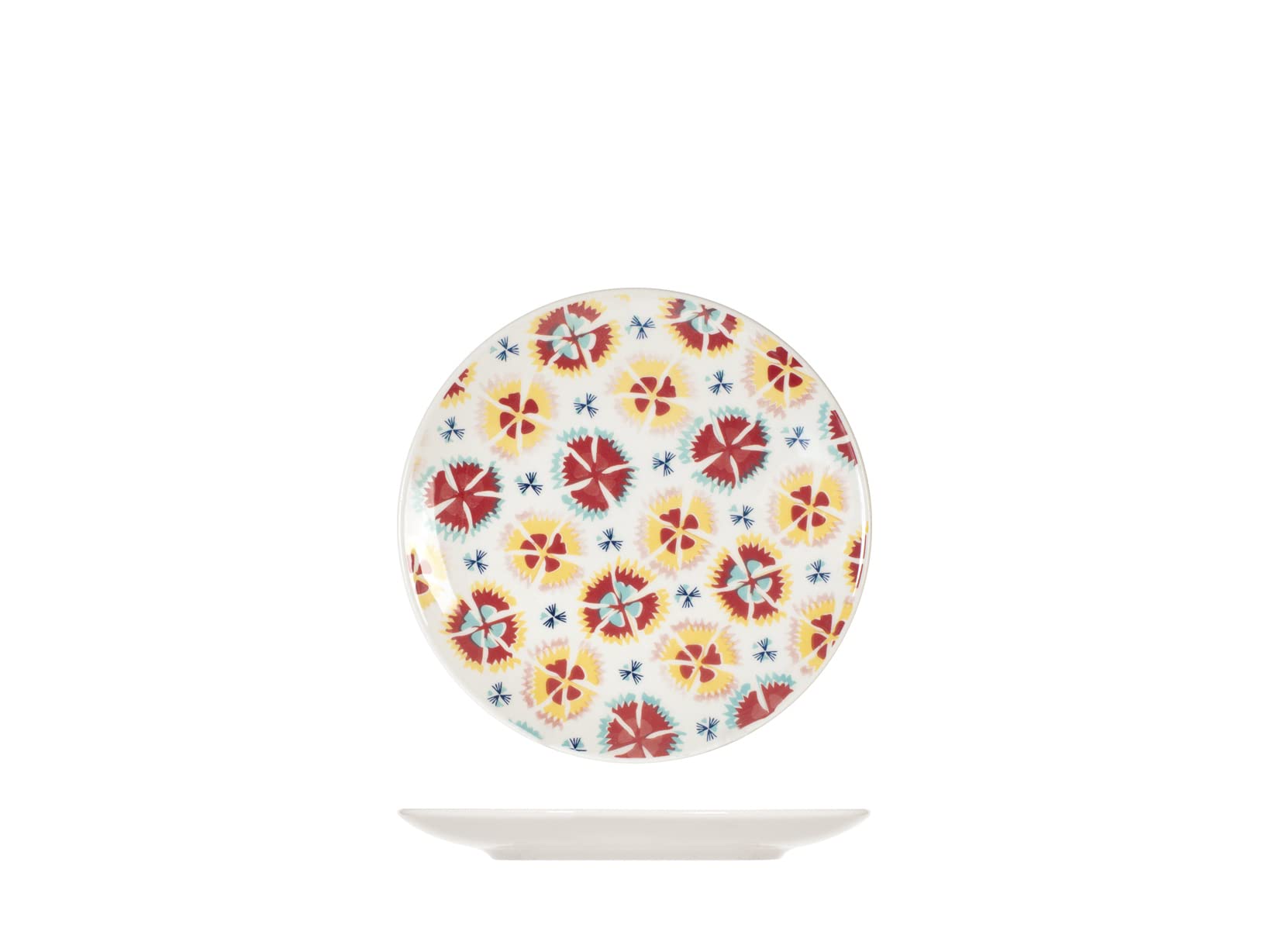 H&H Mic&Match - Juego de mesa (18 platos), decoración de verano, colorido