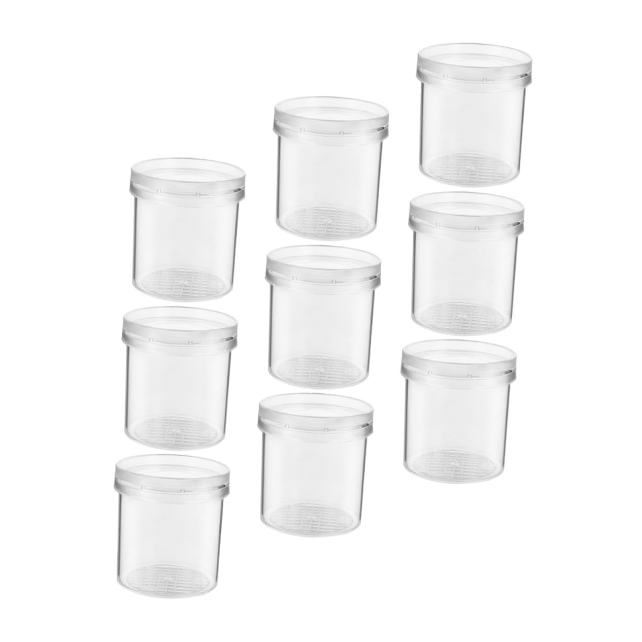 TOYANDONA 9 piezas Caja para Insectos Portátil con Contenedores Multiusos para Observar y Criar Insectos Caja Plástica y Educativa para Exteriores