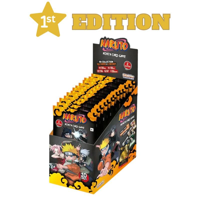 Naruto Ninja Card Game 1st Edition Booster Box 24 sobres ENG