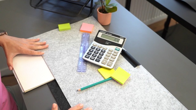 Bureauonderlegger Vilt - 62 x 33 cm Onderlegger voor Bureau