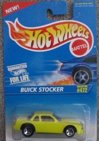 Amazon.com: Hot Wheels Yellow Buick Stocker #472 5 Spoke Square