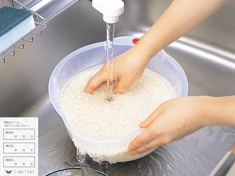 Amazon | イノマタ化学 米研ぎ専用ボウル ライスボール22 プラスチック