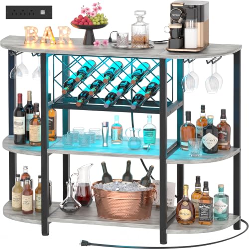 Unikito LED Wine Bar Cabinet