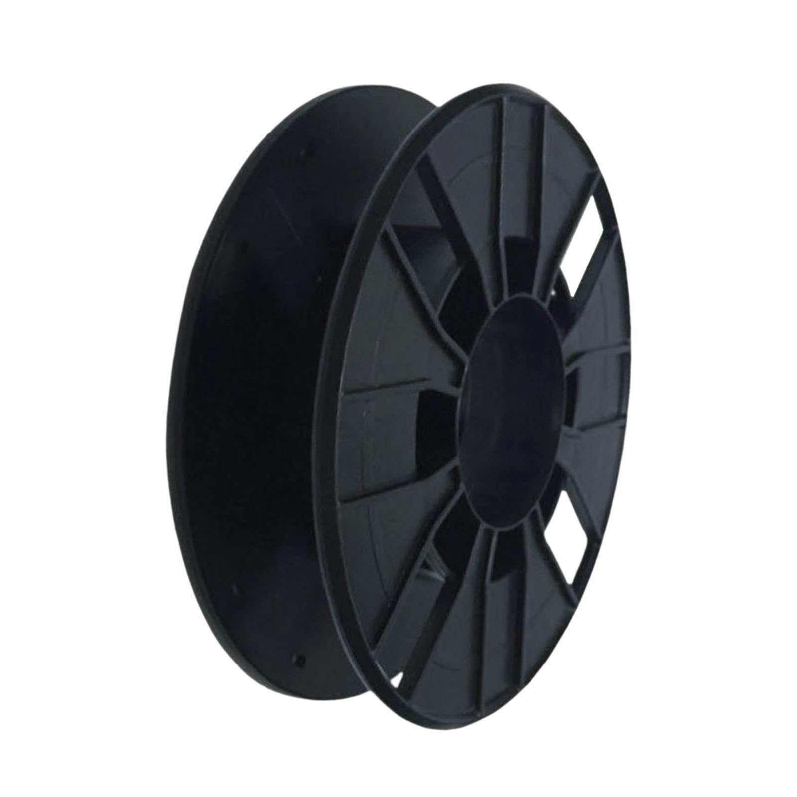 ATORSE 3D Printer Filament Reel Winder Cable Holder Sturdy Optical Fiber Empty Disk Black-picture-26