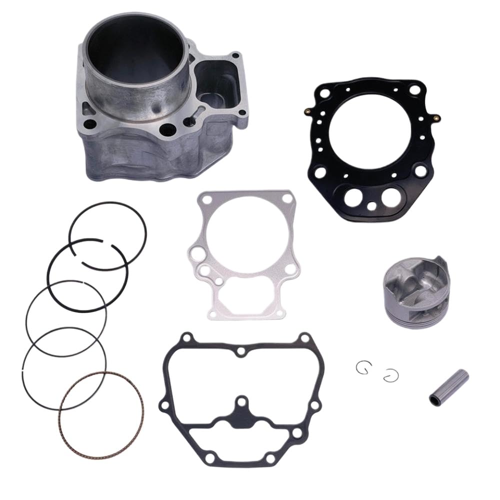 1SET Kit di guarnizione su anelli del pistone cilindri 12100-7-A00 12100-5-600 compatibile con 2007-2018 TRX420 FE FM TM TM ATV Parti del motore per manutenzione del veicolo