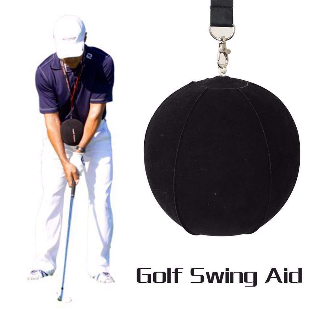 YUTALOWSmart Ball Golf Training Aid,Inflatable Adjustable Smart Ball Golf Swing Trainer Practice Posture Correction