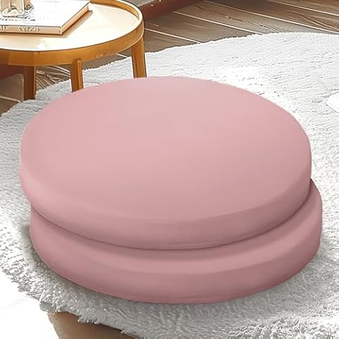 ROFIEJOX Round Floor Cushion Cover