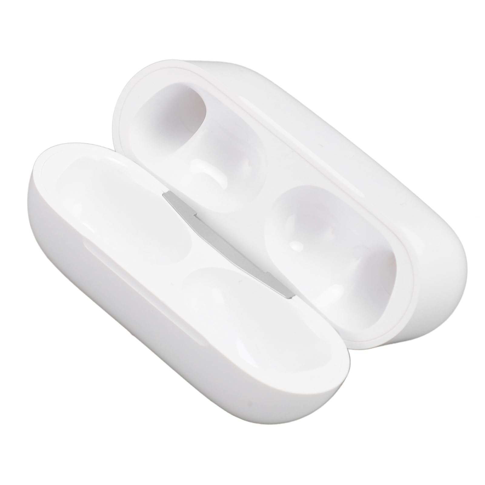 Jiawu Custodia di Ricarica Wireless Sostitutiva per Auricolari IOS Pro 2 con Pulsante di Sincronizzazione, Custodia Protettiva di Ricarica Rapida da 450 MAh Compatibile con Auricolari IOS Pro,