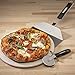 Cuisinart 3 Piece Pizza Grilling Pack, 13” Round Pizza Stone for Grill with Cutter and Foldable Stainless Steel Peel, Complete Set to Build Your Own Pizzas at Home