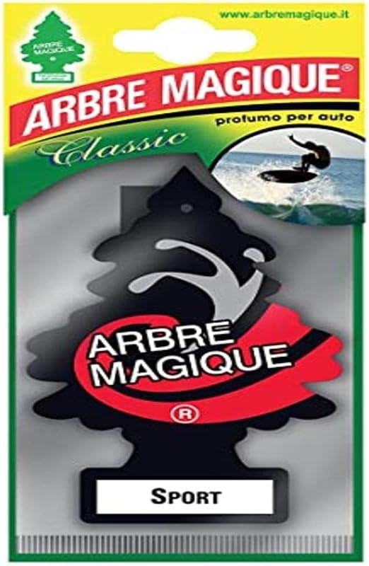 Arbre Magique Profumatore Auto - Fragranza Sport, Freschezza Fino A 7 Settimane, Made In Italy - Foto 3