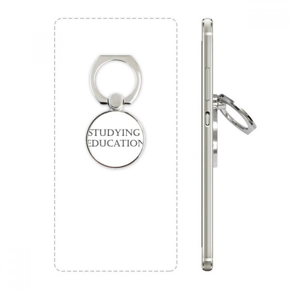 DIYthinker Short Phrase Studying Education Cell Phone Ring Stand Holder Bracket Universal Smartphones Support Gift MultiColor