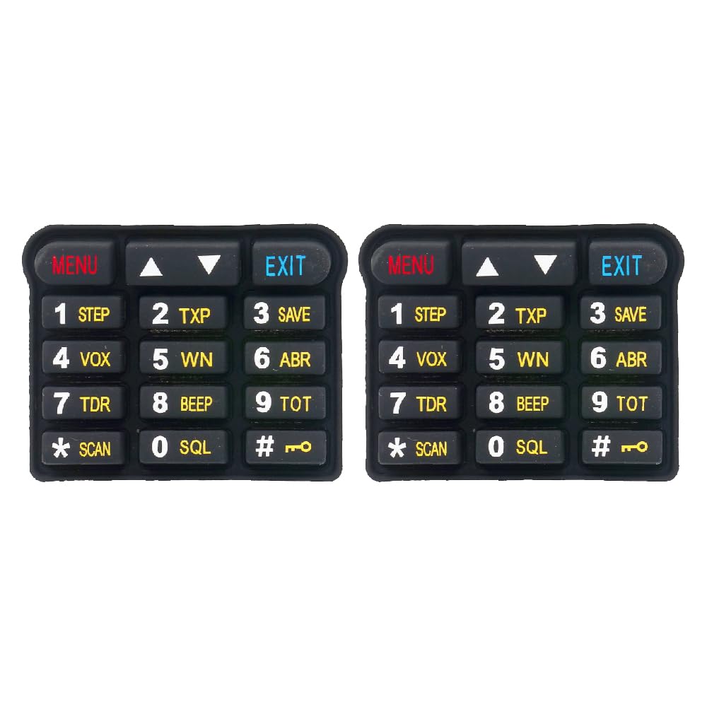 Teclados de goma para renovación de radios Baofeng UV-9RPLUS de dos vías 6