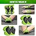 Kids Protective Gear Set Wemfg Knee Pads for Kids 3-8 Years Toddler Knee and Elbow Pads with Wrist Guards 3 in 1 for Skating Cycling Bike Rollerblading Scooter(Green)