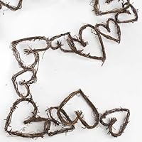 Algopix Similar Product 2 - Rustic Natural Grapevine Twig Hearts