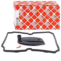 febi bilstein 10098 Getriebeölfiltersatz für Automatikgetriebe, mit Ölwannendichtung, 1 Stück