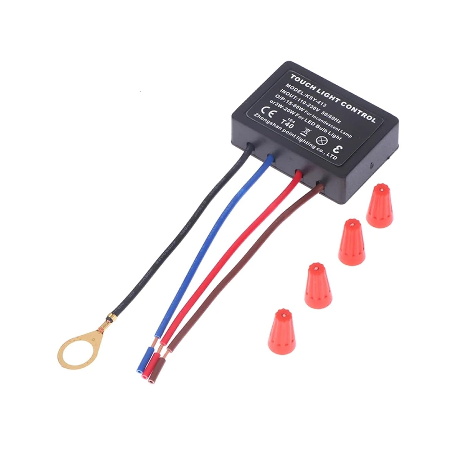 AC110-230V Touch Light Switch Table lamp dimmer Control Module Sensor Touch Switch Compatible with Incandescent LED Wall lamp