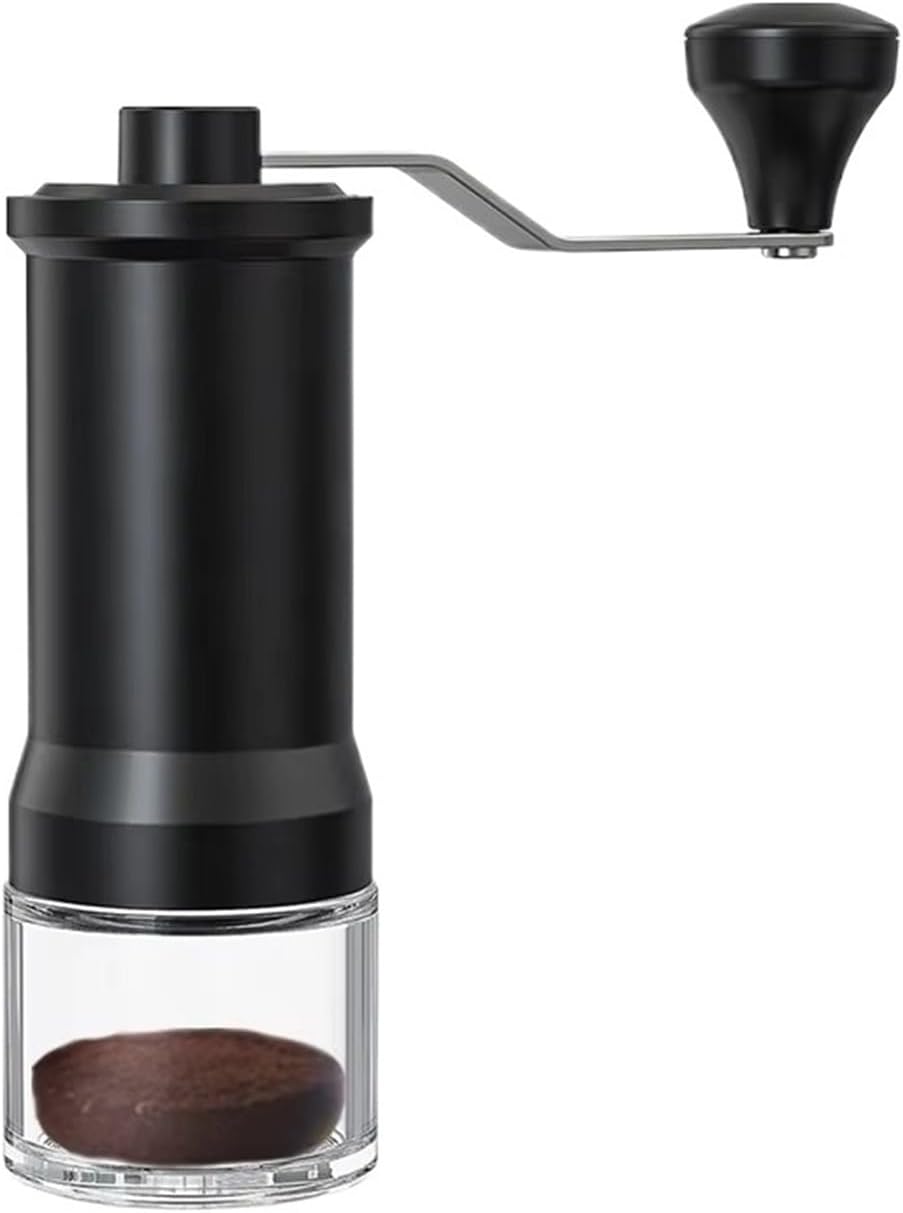 Manual Coffee Grinder Adjustable Ceramic Conical Burr Portable Stainless Steel Hand Perfect(KMDJ-D)