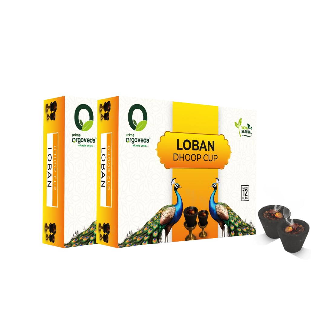 Loban Dhoop Cup | 100% Natural | Charcoal-Free, Handcrafted for Meditation, Pooja & Spiritual Aromatherapy | Long-Lasting Fragrance (Per Pack of 12 Cups)-picture-18