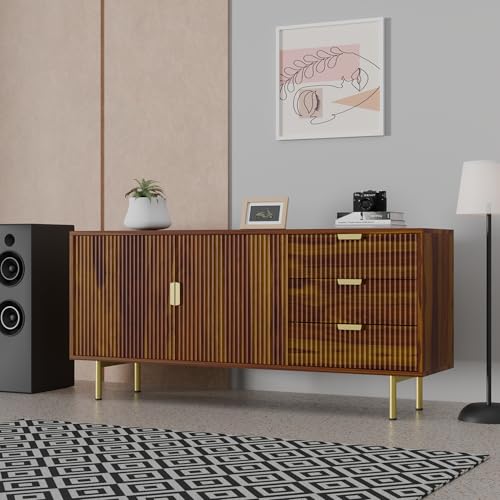 G Fine Sheesham Wood Buffet Cabinet