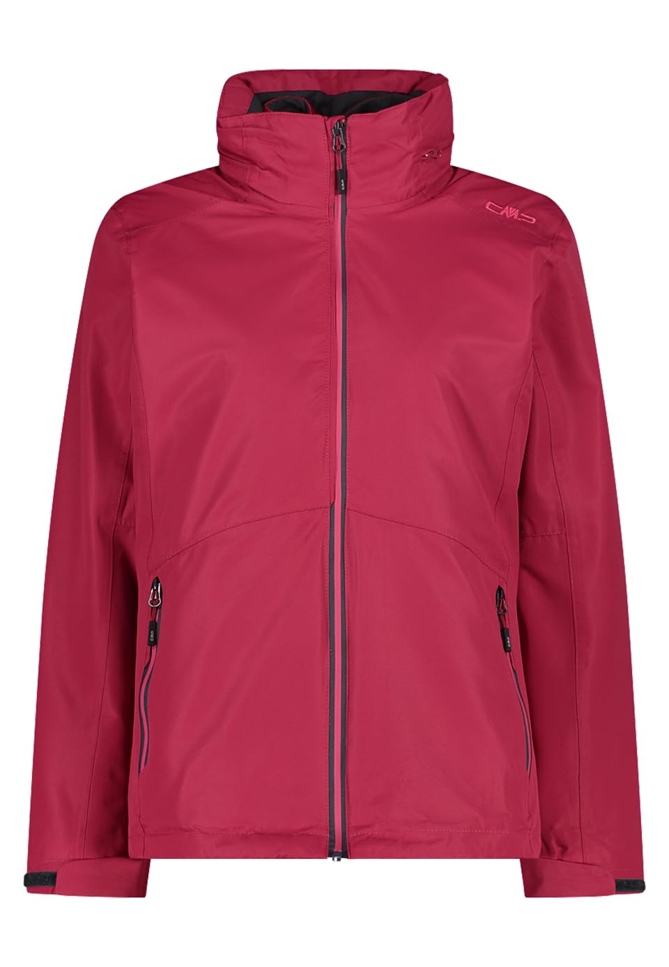 CMP - Woman Jacket Zip Hood Detachble Inn.Jacket, Anemone, XS