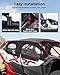 StarknightMT X3 MAX Cab Enclosure Upper Doors, Upgrade Zipper Vent 4-Seat Soft Side Window Compatible With Can Am 2017-2025 Maverick X3 MAX X Turbo R DS RS RR MR, Work with Roof Windshield Mirror