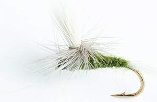 Blue-Winged Olive Parachute Dry Fly, 6 Pack