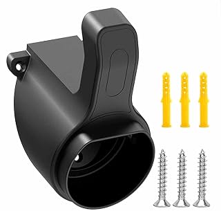 Type 2 EV Charger Holder, Electric Car Wall Mounting Plug Charging Cable Holder Organizer, Charging Station Accessories