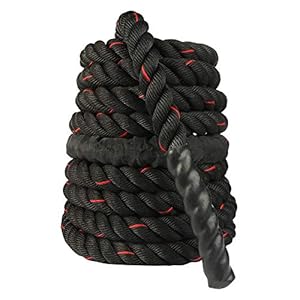 PROIRON 9M /12M Battle Ropes, Battling Rope for Fitness Training Gym, Heavy Exercise Ropes 38mm, Undulation Rope for Strength Workout