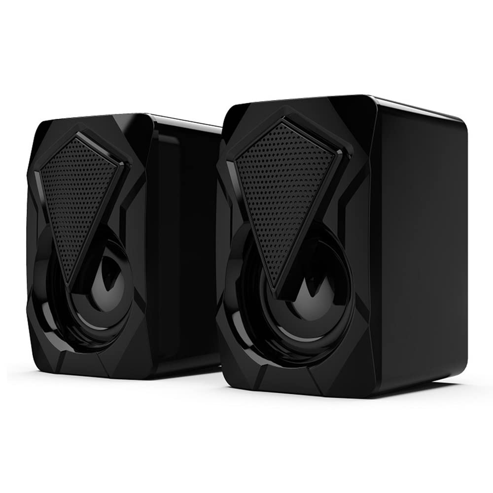 Ordenador 0.138 in Altavoces Led/Control de volumen alimentado por USB para portátil 6