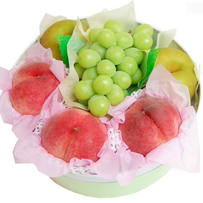 最強コンビ！！ももちゃん果樹園の桃＆シャインマスカット 3キロ  