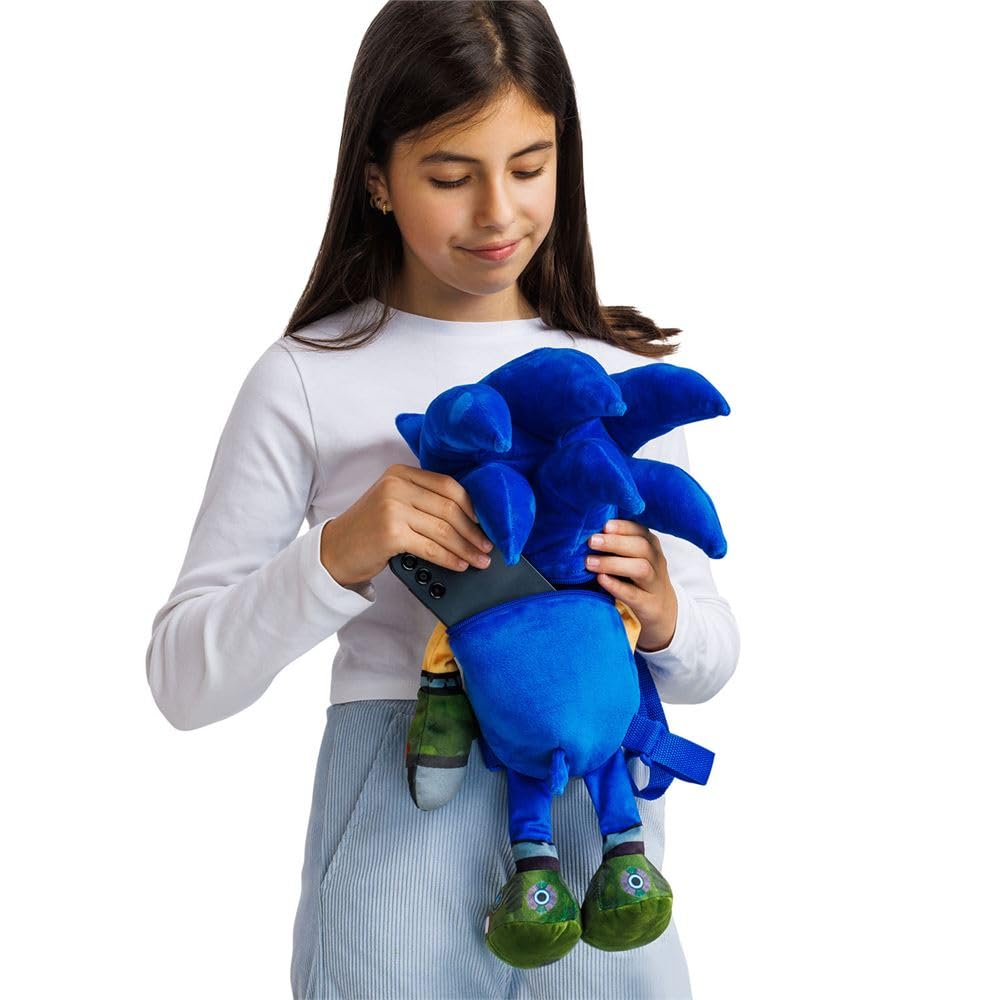 Amazon.co.jp: ソニック 45cm ぬいぐるみ フィギュア バックパック