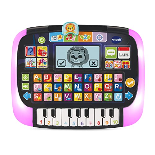 VTech- Tablette P'tit Genius Magic Light, Tablette Enfant - 2/5 Ans - Contenu en Français