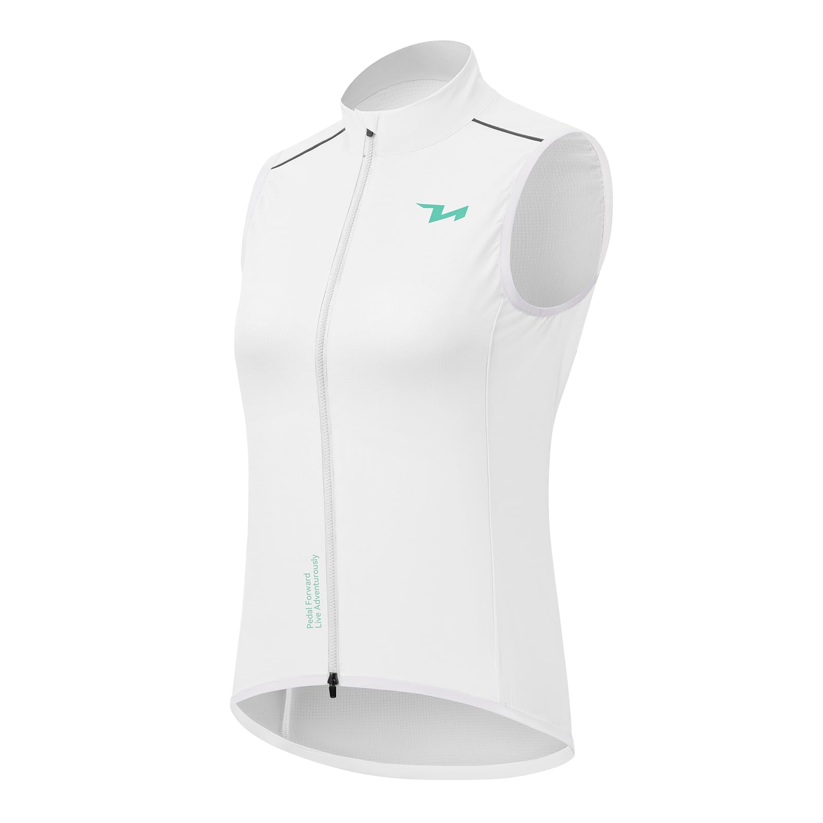 ROCKBROS TVI Chaleco de Ciclismo Mujer Impermeable Transpirable Ligero sin Mangas para Commuting Running y Senderismo