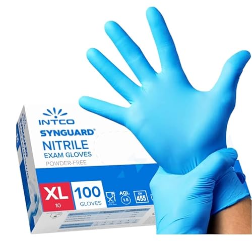 Gants jetables en nitrile - Taille S à XL - Gants jetables - Sans poudre - Sans latex Cover