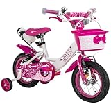 Actionbikes Kinderfahrrad Daisy 12 Zoll | Kinder Fahrrad für Mädchen - Ab...