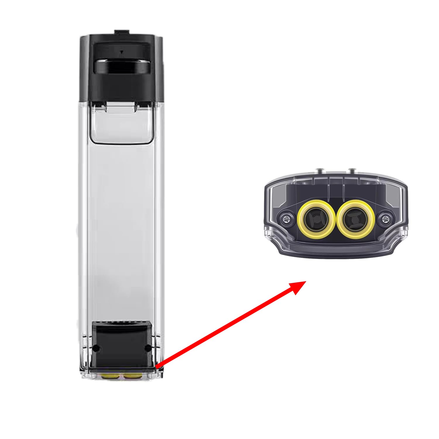 Ersatz Wassertank Für Tineco Floor One S7 Pro - Kompatibler Tank Für Nass-Trockensauger