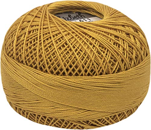 Handy Hands HH40-611 Lizbeth Cordonnet Cotton Size 40-Gold