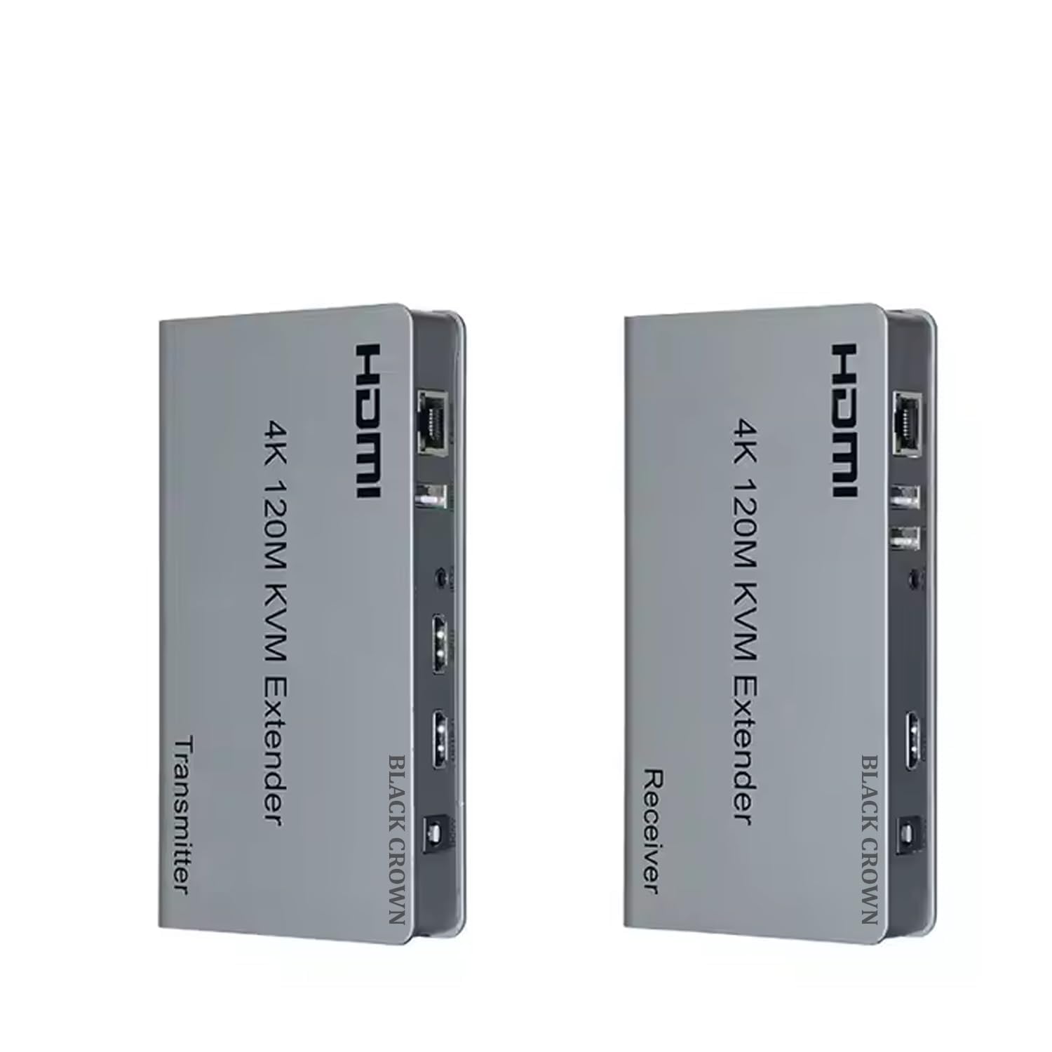 PremiumAV 4K HDMI KVM Extender 120M Over RJ45 Cable Grey-image-42