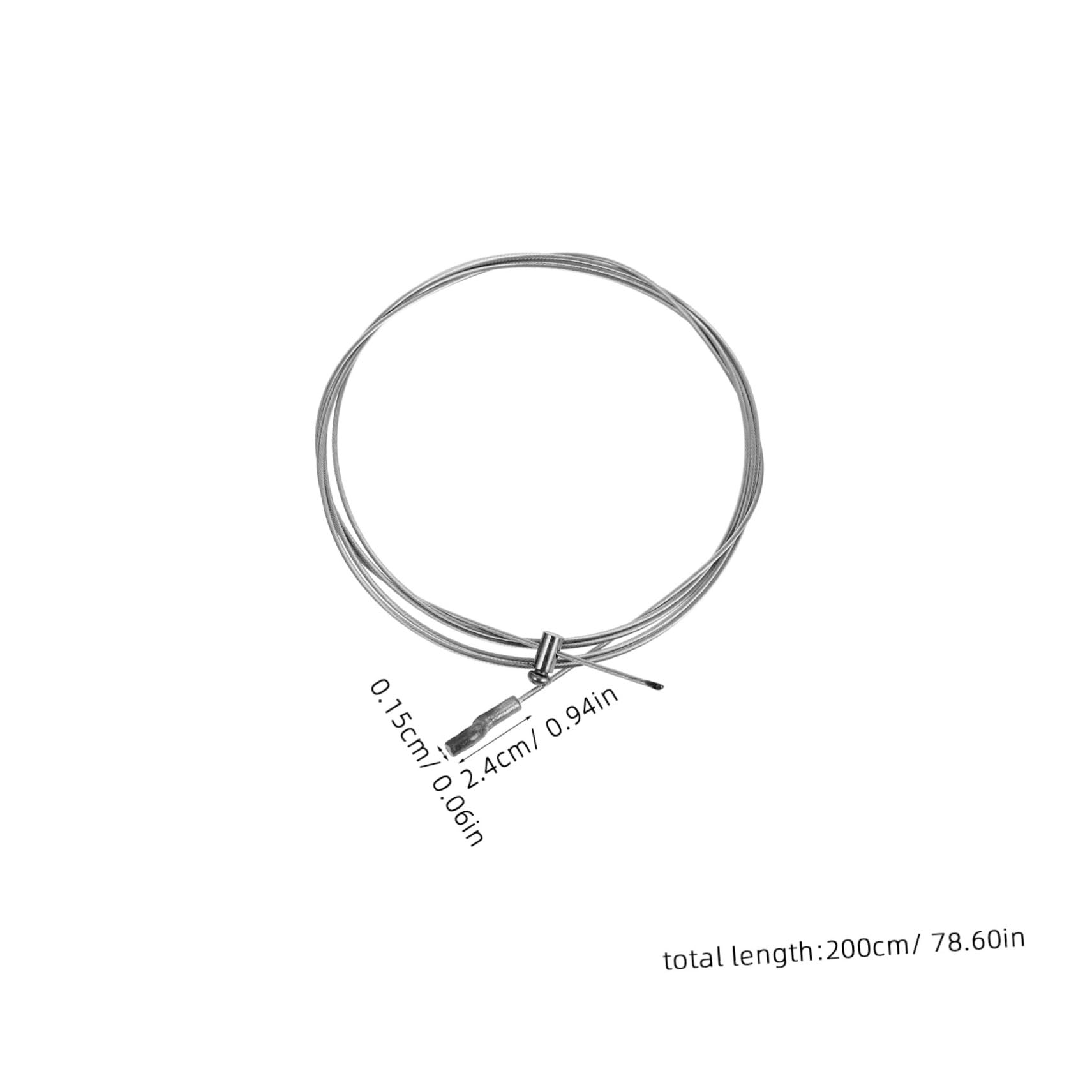 GALPADA Universal Throttle Cable for Lawn Mowers Replacement Control Cable Steel Wire Material DIY Friendly 1pc