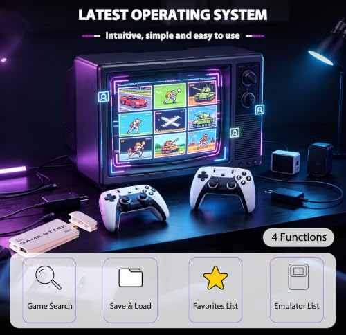 Image of ZeroStory Retro Gaming Console, Upgrade Game Console Stick-FT