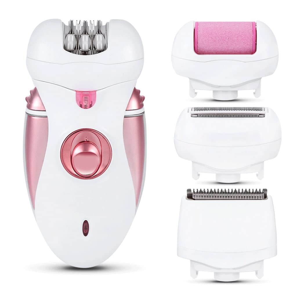 Epilator for Women 4 in 1 Hair Removal for Women Shaver Trimmer Wet and Dry Rechargeable
