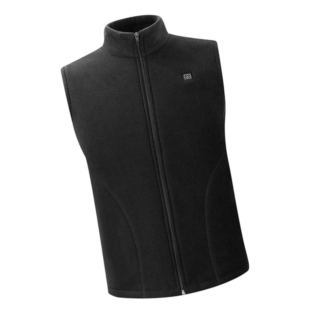 shopora USB Heated Vest Fleece Lightweight Charging Heating Vest Dark Blue M | Clothing, Shoes & Accessories | Mens Clothing | Coats & Jackets-picture-18