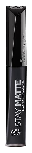 Rimmel London Stay Matte Liquid Lip Color con Cobertura Completa a Prueba de Besos Impermeable Fórmula de Lápiz Labial Mate que Dura 12 Horas - 840