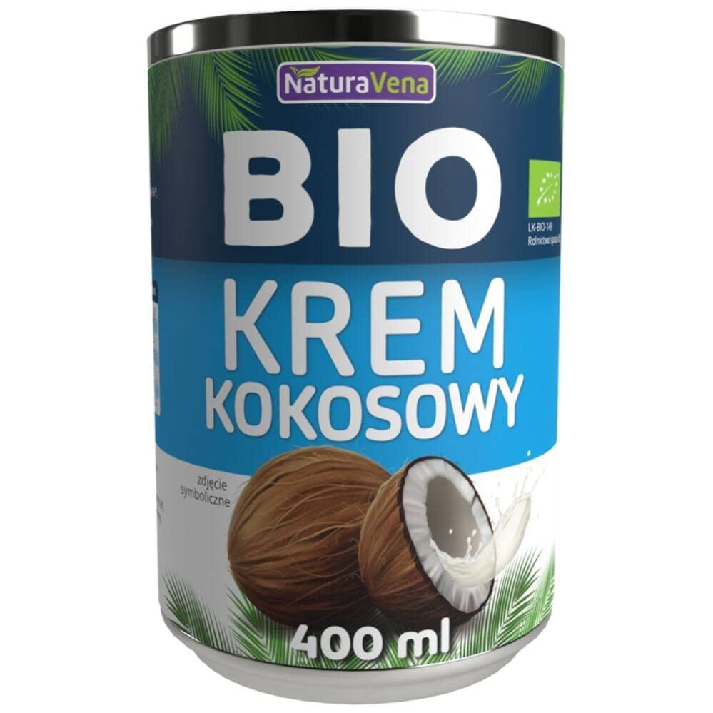 Crema de coco 17% 400 ml Bio - NaturAvena