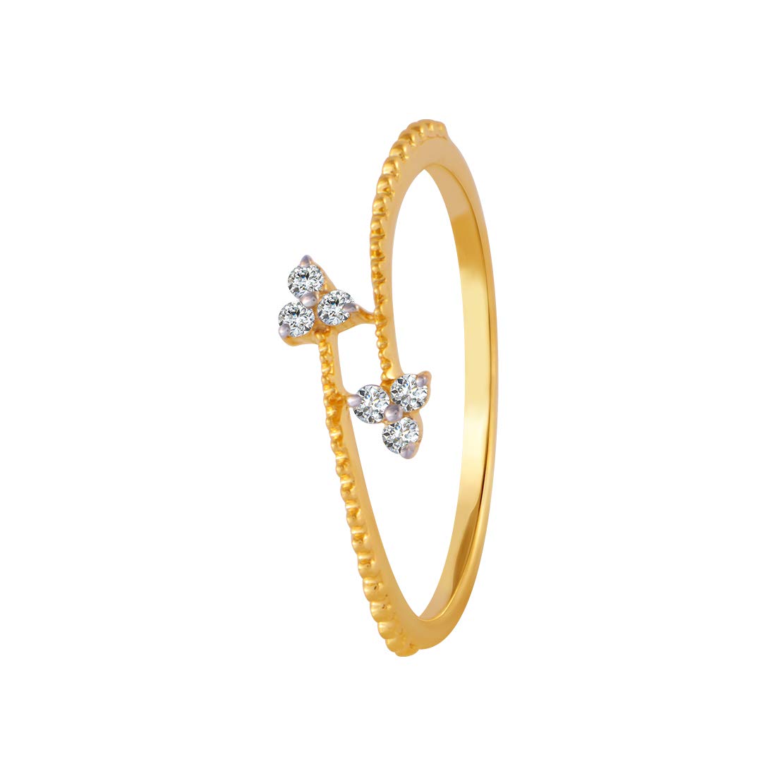 p.c. chandra jewellers 18K (750) Diamond Collection Yellow Gold and Diamond Ring for Women-picture-40