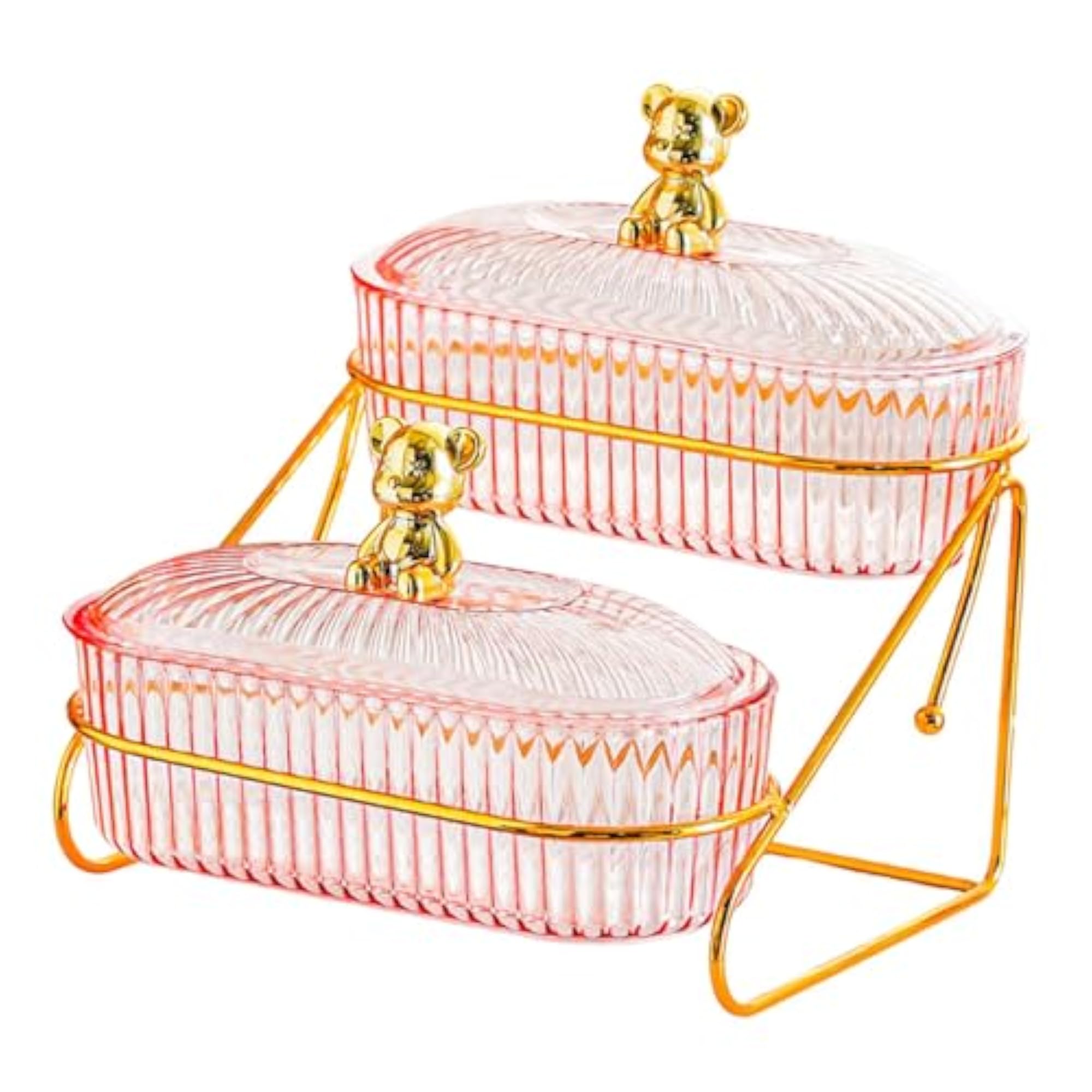 Snack Dried Fruit Dish with Lid Storage Container